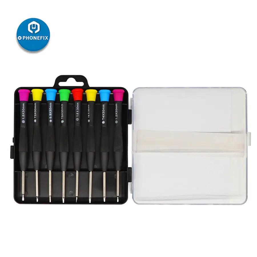 8 IN 1 Special Screwdriver Set with Storage Box Phone Repair Tools - CHINA PHONEFIX