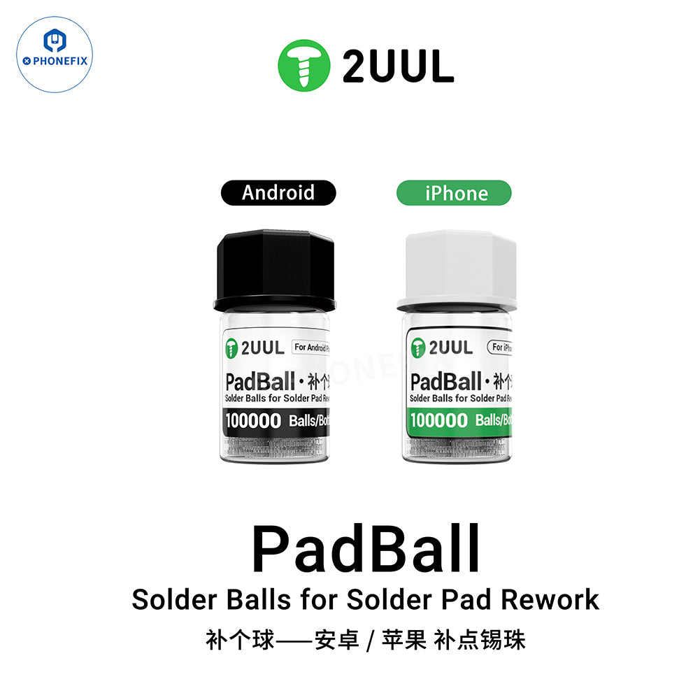 2UUL PadBall Solder Ball Phone PCB BGA Pad Soldering Balls