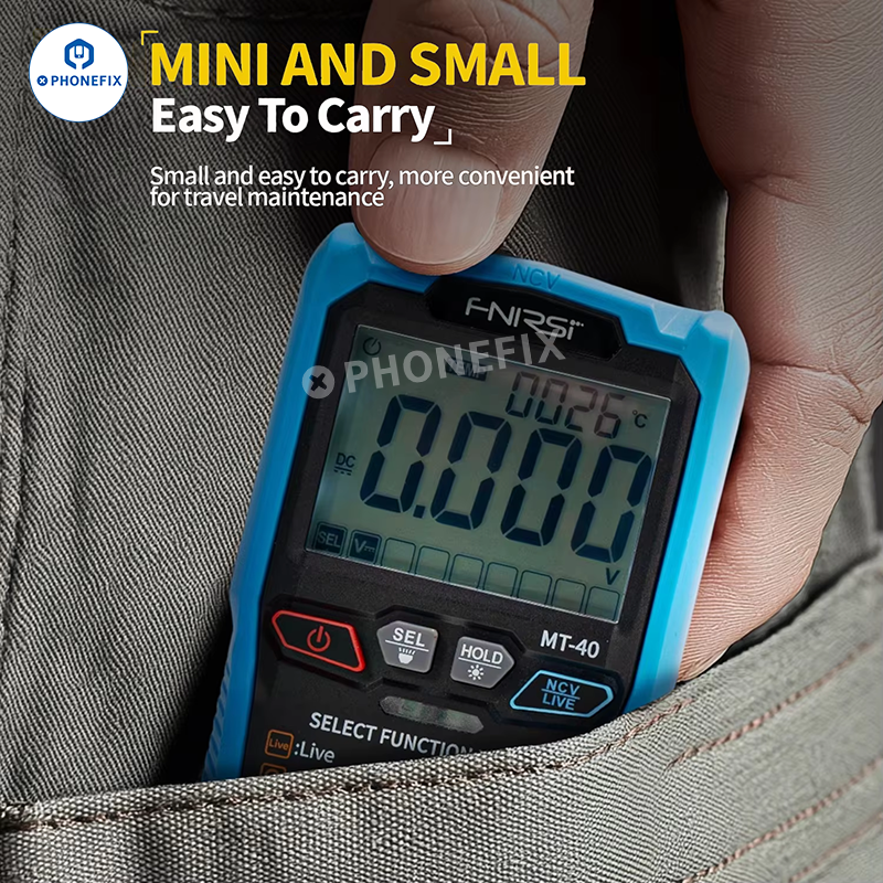 FNIRSI MT-40 Intelligent Multimeter Auto-Range Anti-burning