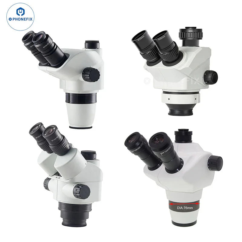 Commonly Used Soldering Microscope Heads for Electronic Repair