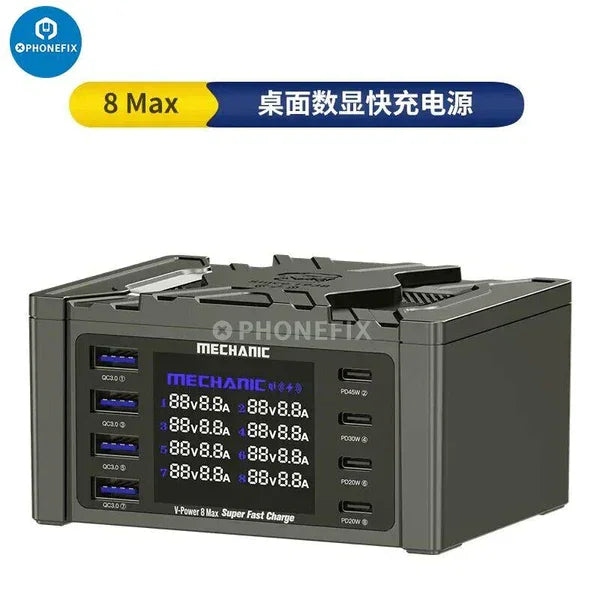 MECHANIC iCharge 8 Max Wireless USB Quick Charger - CHINA PHONEFIX SHOP Team