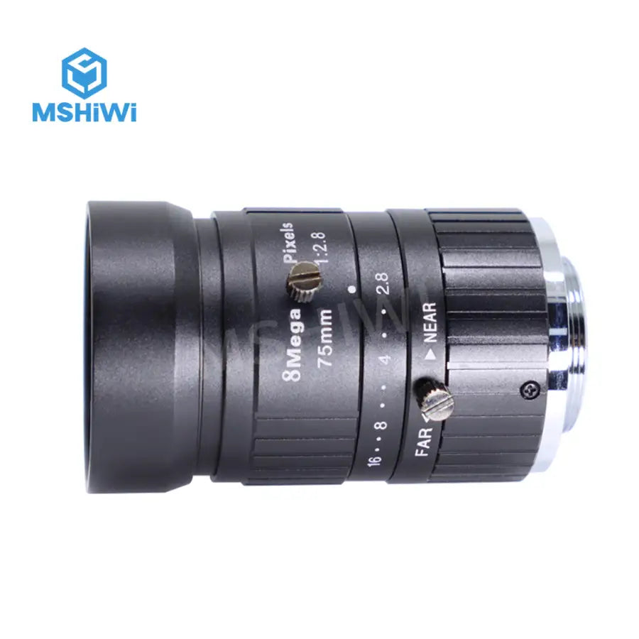 8MP 75mm FA Prime Lens C-mount F2.8 1 Manual Focus ITS