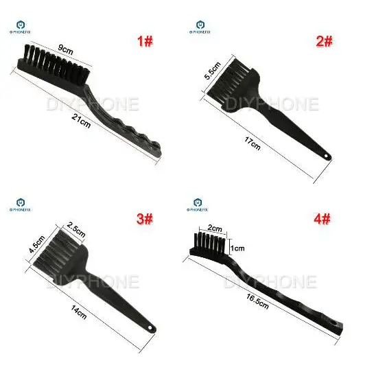 8pcs Black Anti-static Cleaning Brush for Phone PCB BGA Repair Tool - CHINA PHONEFIX