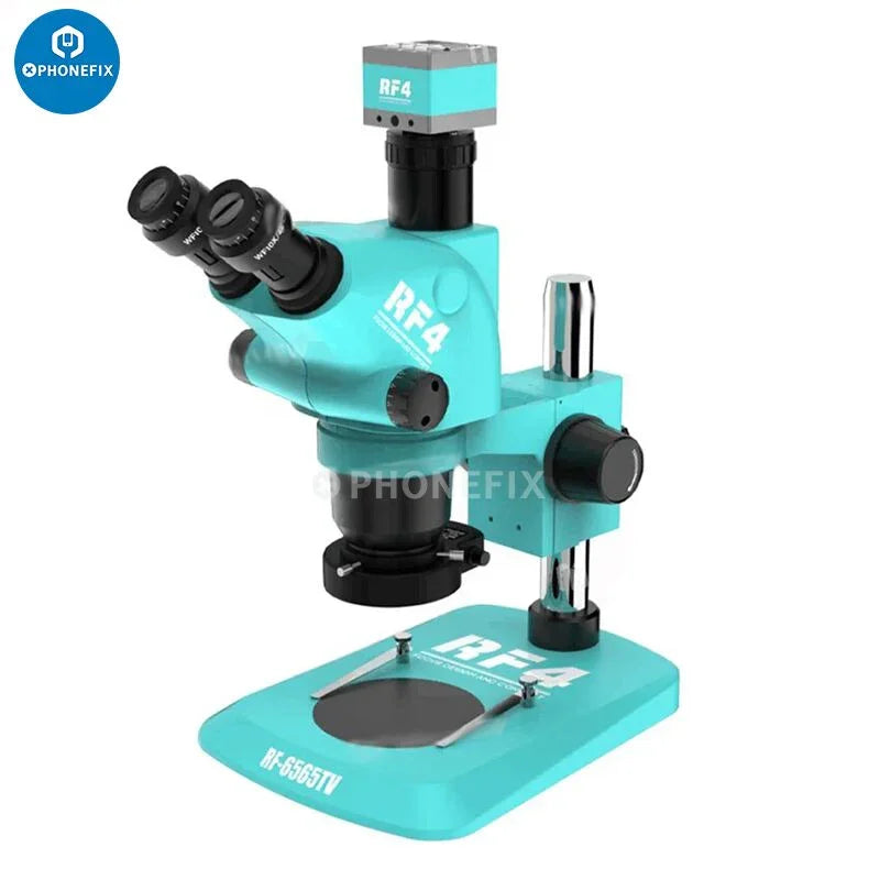 RF6565TV Trinocular Stereo Microscope With Full HD 2K Camera - CHINA PHONEFIX SHOP Team