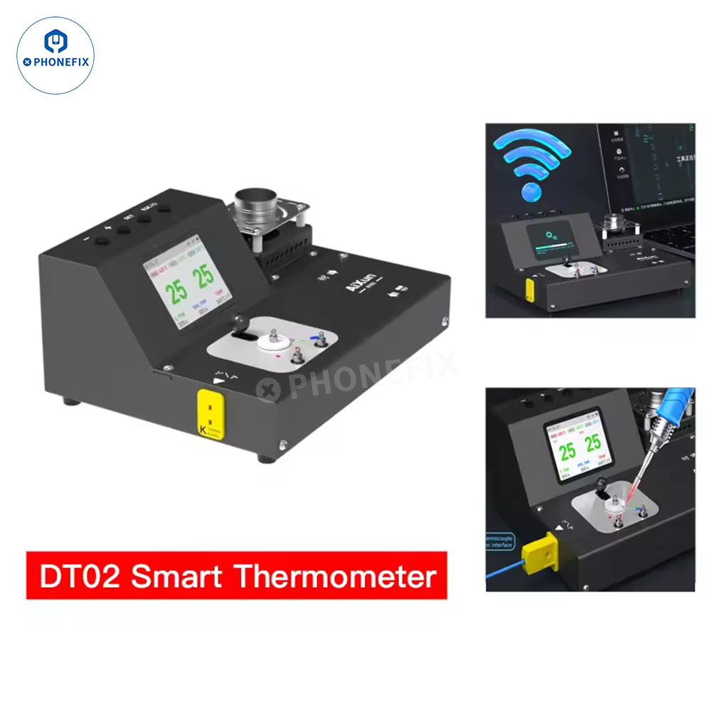 AiXun DT02 Smart Thermometer for Soldering Iron & Hot Air Gun