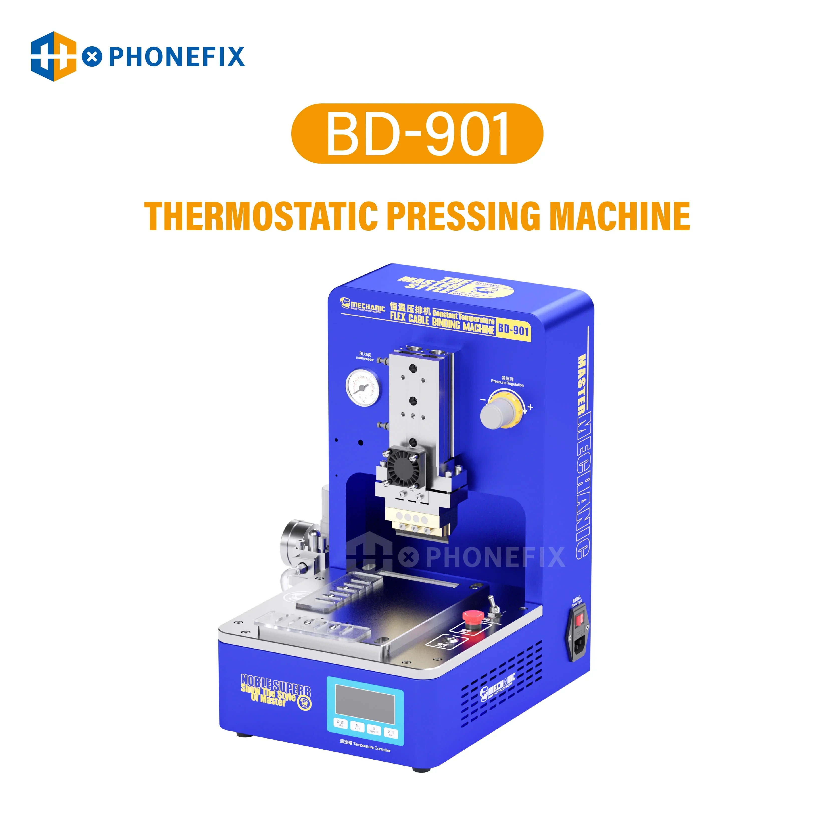 Mechanic BD-901 Pro Thermostatic Flex Cable Pressing Bonding Machine - CHINA PHONEFIX SHOP Team