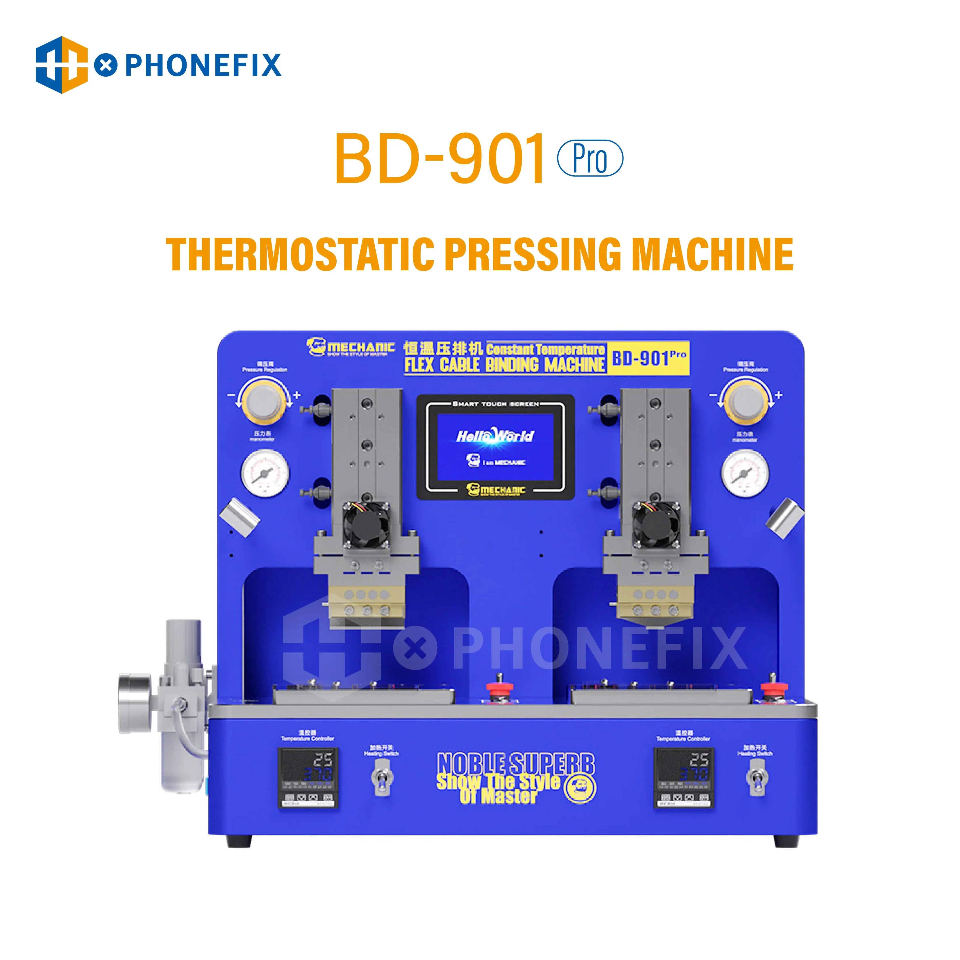 Mechanic BD-901 Pro Thermostatic Flex Cable Pressing Bonding Machine - CHINA PHONEFIX SHOP Team