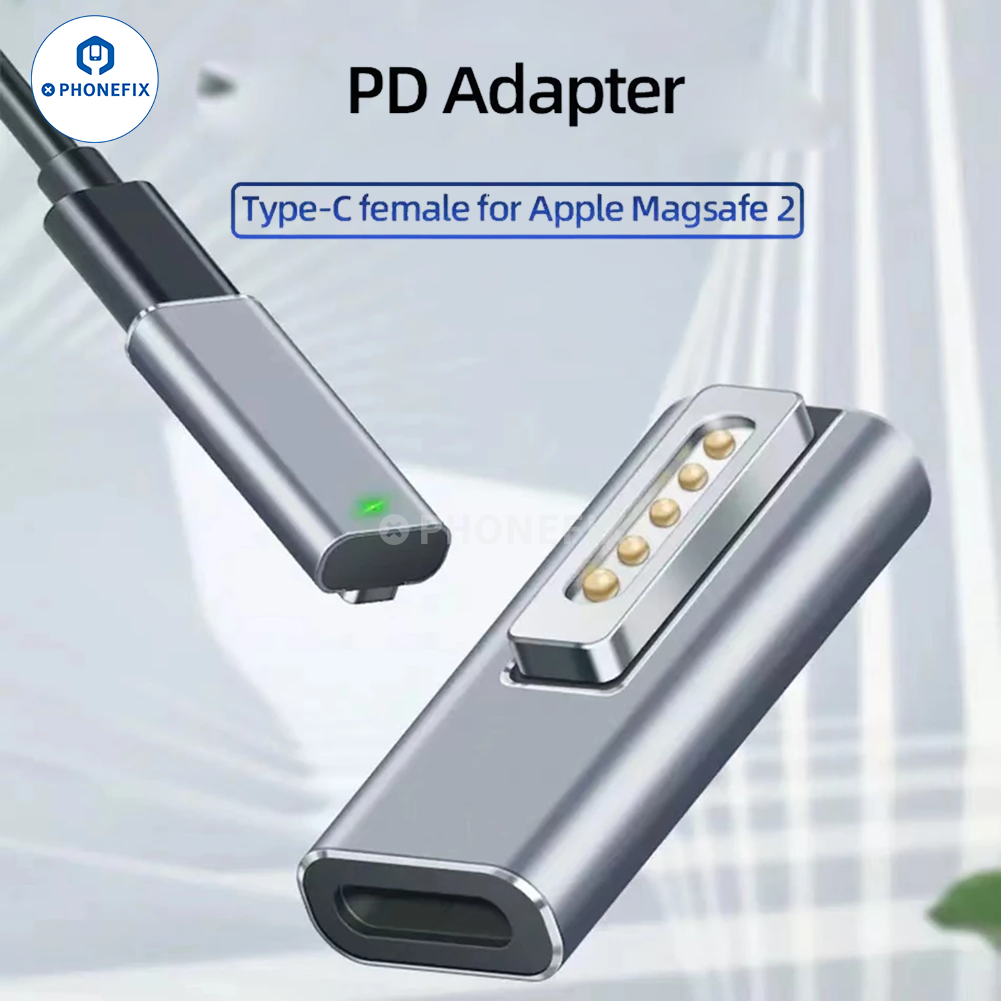 Type C USB Female To Magsafe1 2 3 Adapter Converter For MacBook