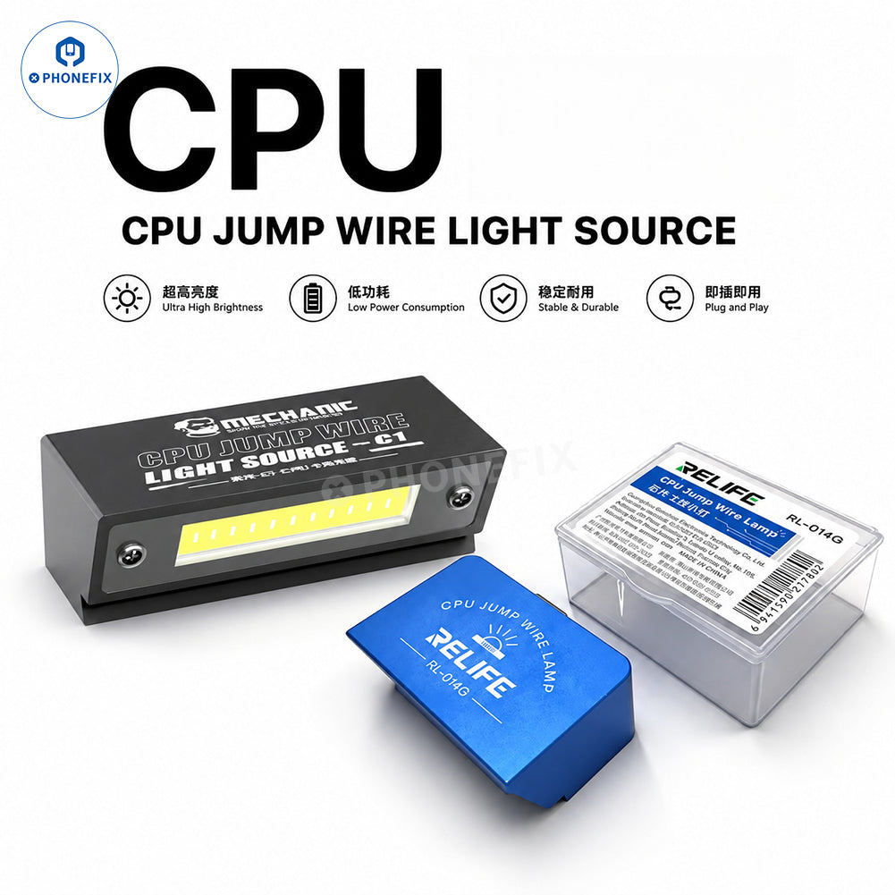 CPU Jumper Wire Lamp Light for Phone PCB Chip Soldering Repair - CHINA PHONEFIX SHOP Team
