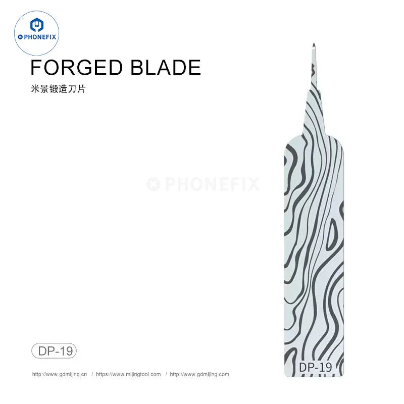 MiJing Non-Magnetic Forged Blade Screen Holder Glue Remover Knife - CHINA PHONEFIX SHOP Team