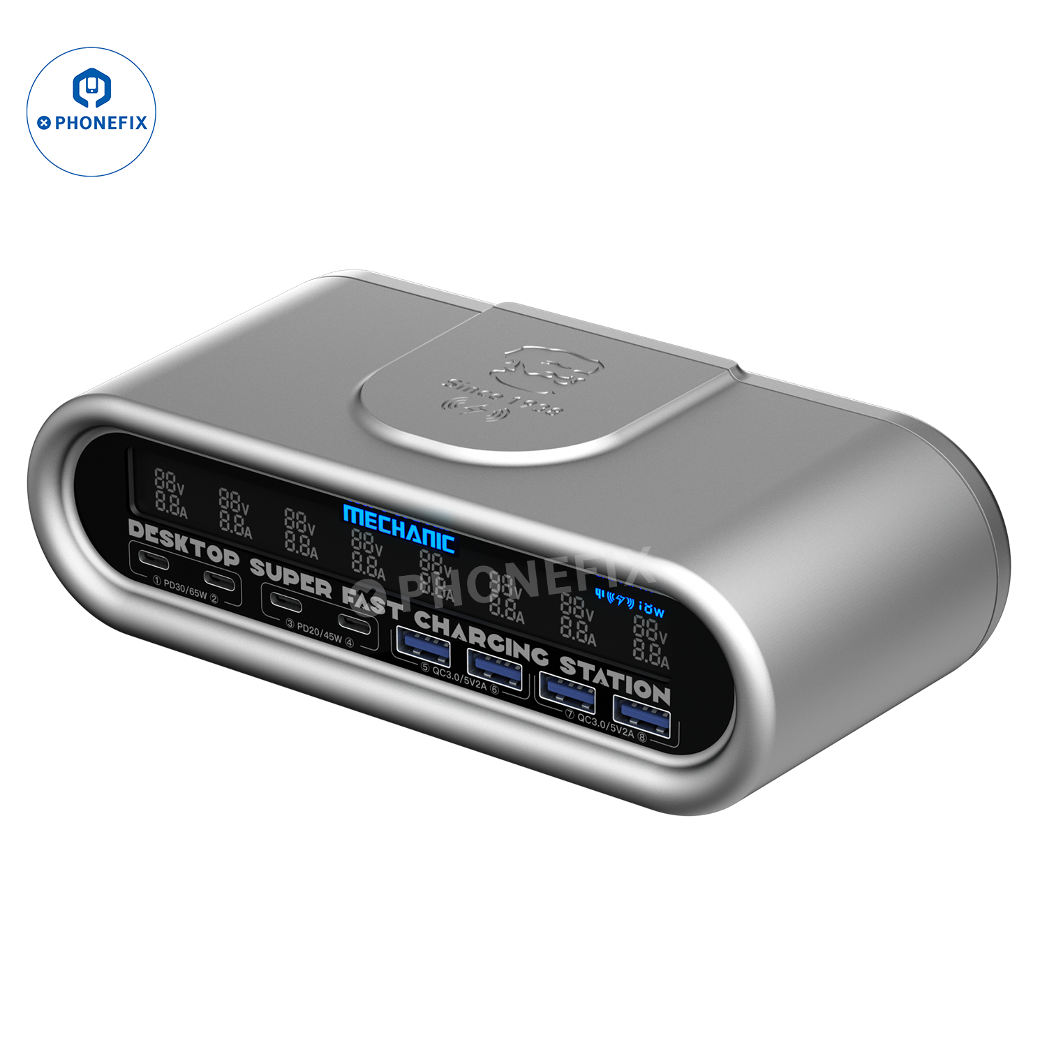 Mechanic E-Power Charging Stataion Superfast Wireless Charger