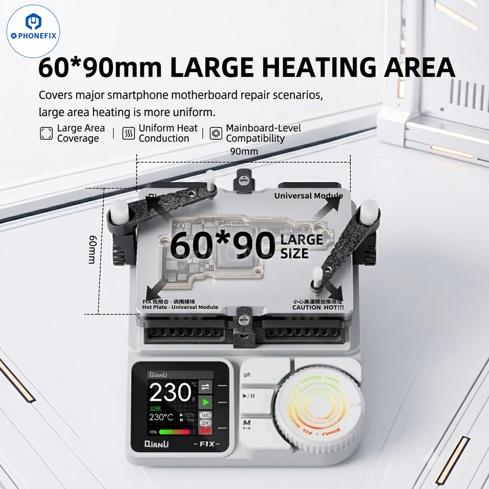 QianLi F1X Curve Heating Desoldering Platform for iPhone X-17 Series