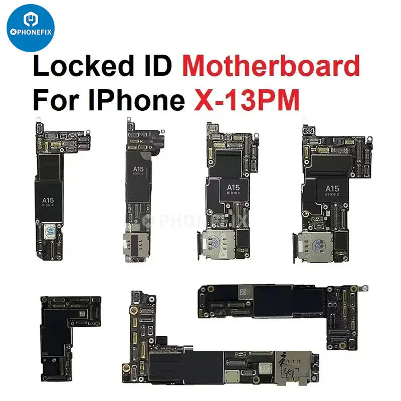For iPhone 6 - 13 Pro Max iCloud ID Locked Motherboard