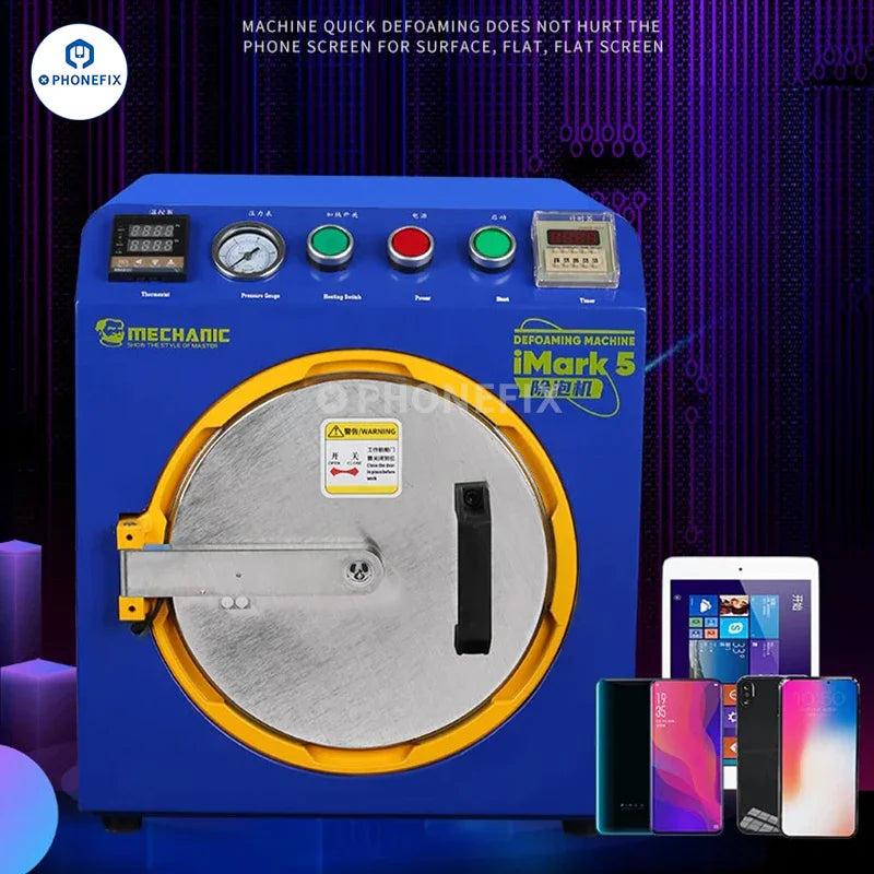 Mechanic Automatic iMark 5 Mini Air Bubble Removal Machine - CHINA PHONEFIX SHOP Team