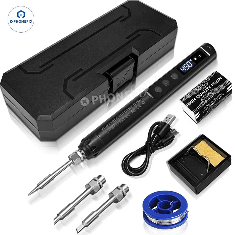 Portable Soldering Iron Smart Temperature Control for Phone Repair - CHINA PHONEFIX SHOP Team
