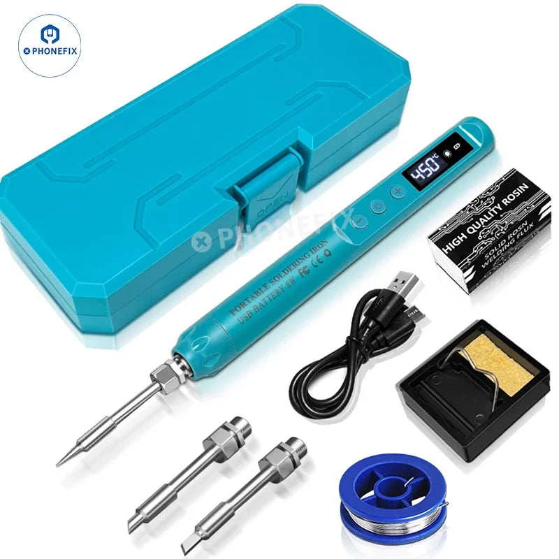 Portable Soldering Iron Smart Temperature Control for Phone Repair - CHINA PHONEFIX SHOP Team