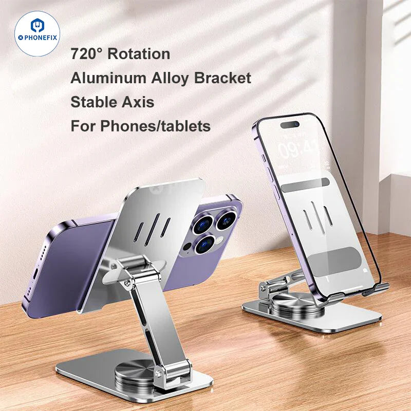 Aluminum Alloy Rotating Bracket Phone Tablet Adjustable Holder - CHINA PHONEFIX SHOP Team