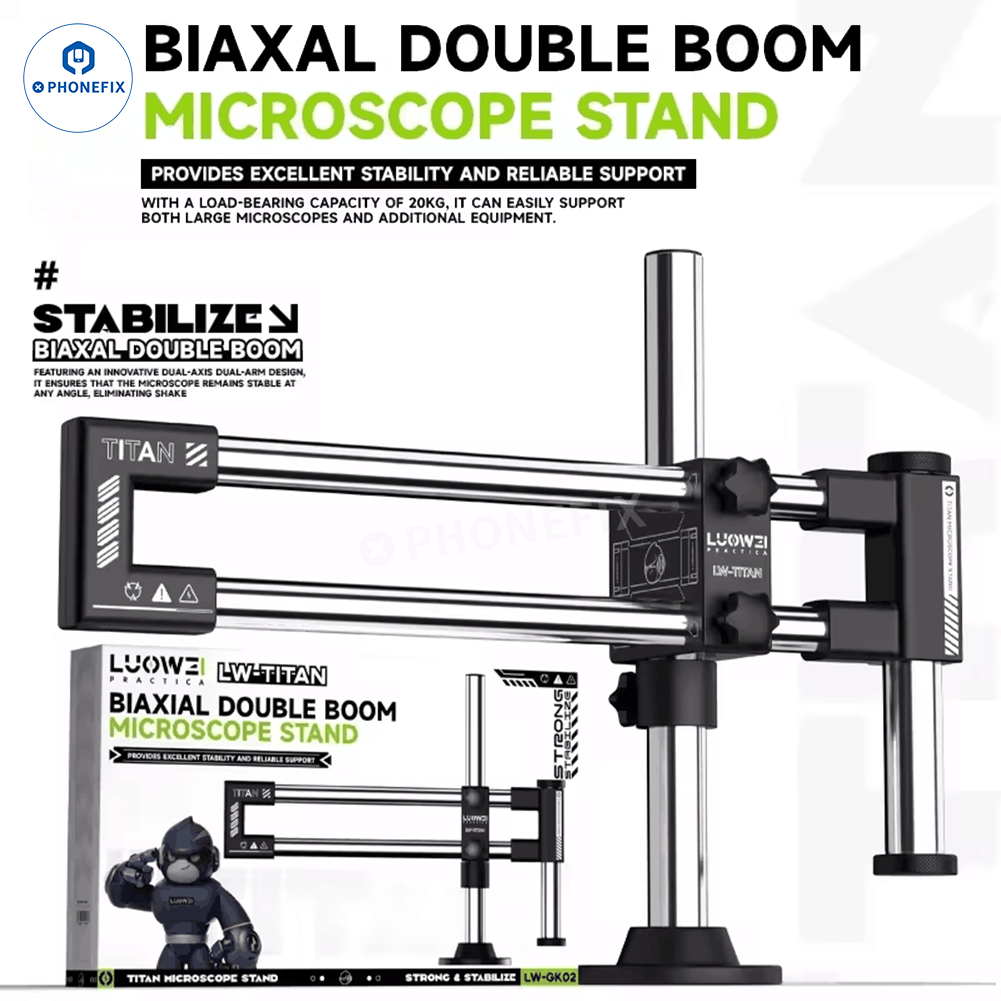 MECHANIC LM3 360° Universal Double Arm Bracket For Microscopes
