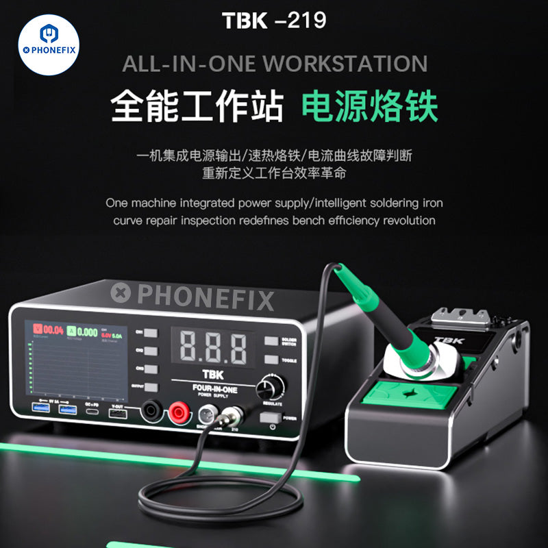 TBK 219 Power Supply C210 Soldering Iron Charger Tester
