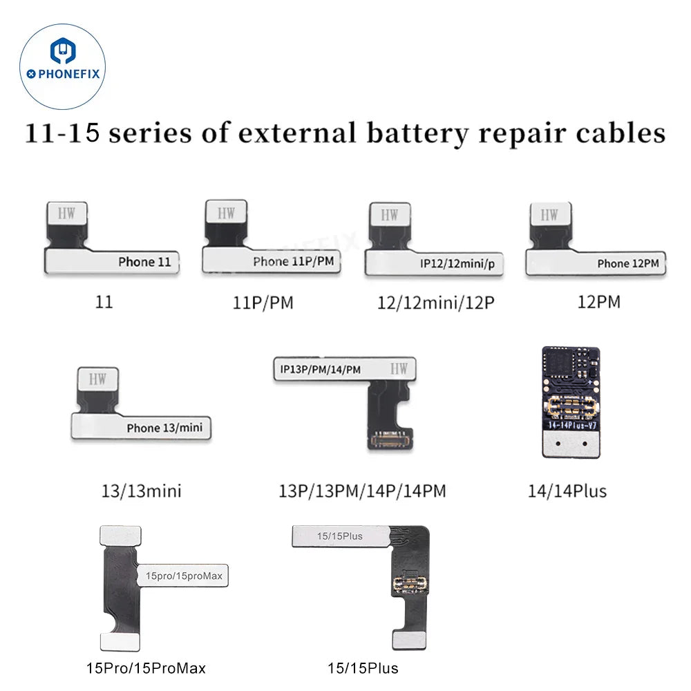Without Programming Battery Repair Flex Cable For iPhone 11-15 Pro Max - CHINA PHONEFIX SHOP Team