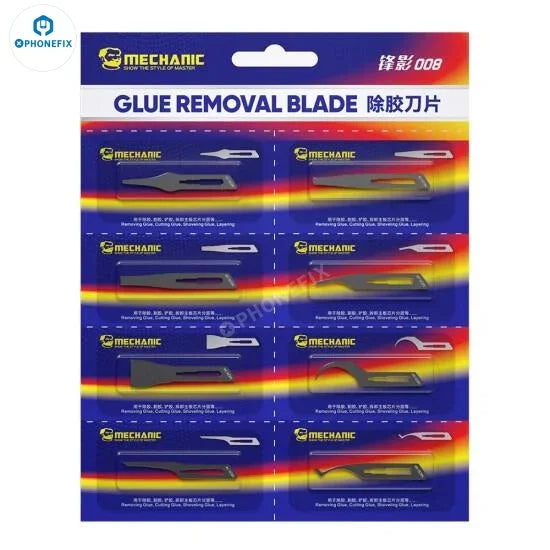 Mechanic 008 Degumming Blade Set Phone PCB Repair Tool - CHINA PHONEFIX SHOP Team