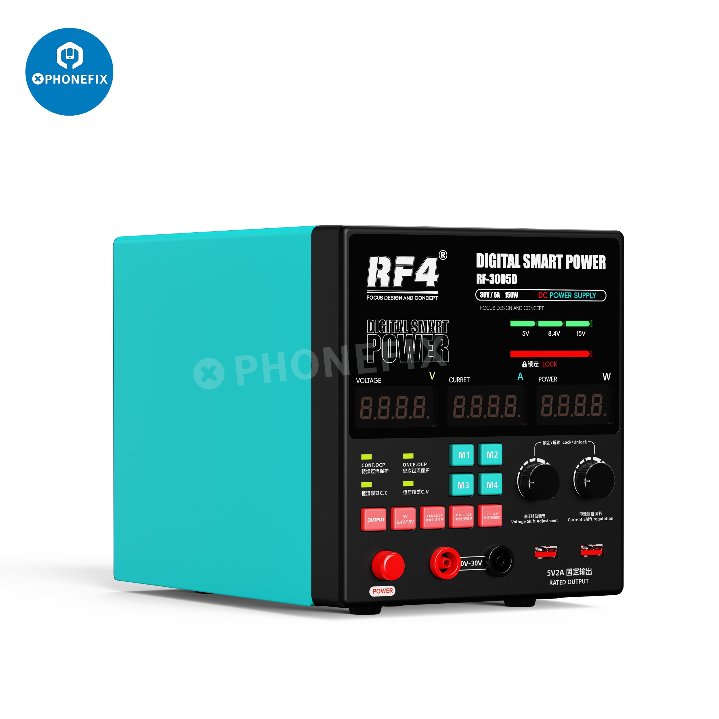 RF4 3005D 3005PRO Digital Smart DC Power Supply 30V 5A 150W