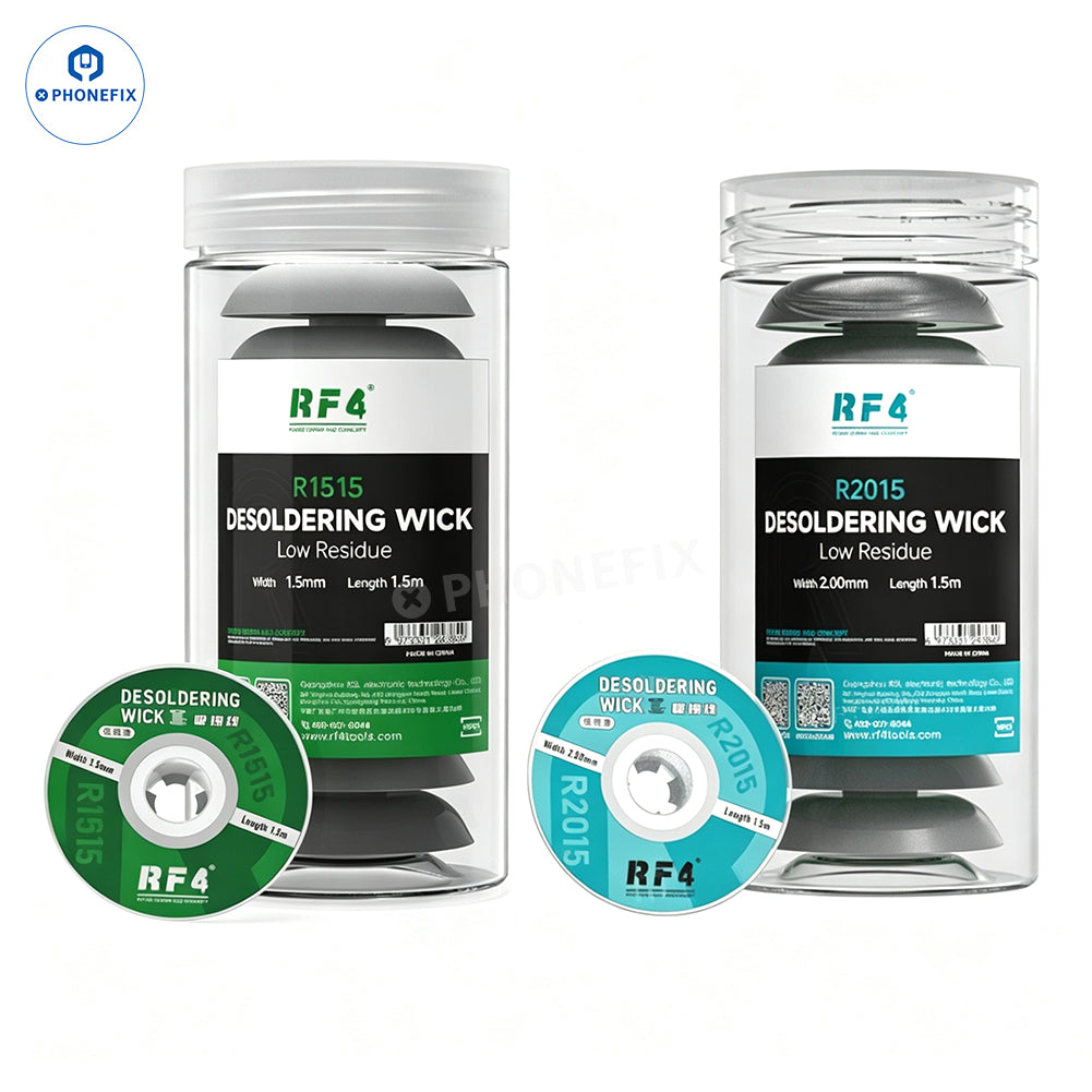 RF4 R1515 R2015 Low-Residue Desoldering Wick for PCB BGA Repair - CHINA PHONEFIX SHOP Team