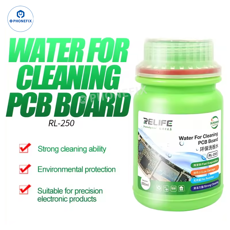 RELIFE RL-250 PCB Cleaner Water for Cleaning Phone Circuit Boards