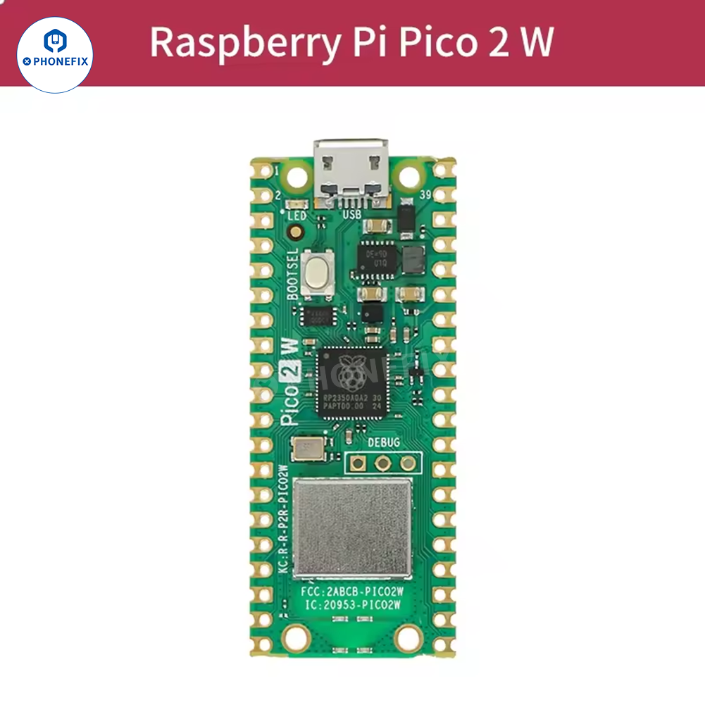 Raspberry Pi Pico 2 2W RP2350 Dual-Core Mini Development Board