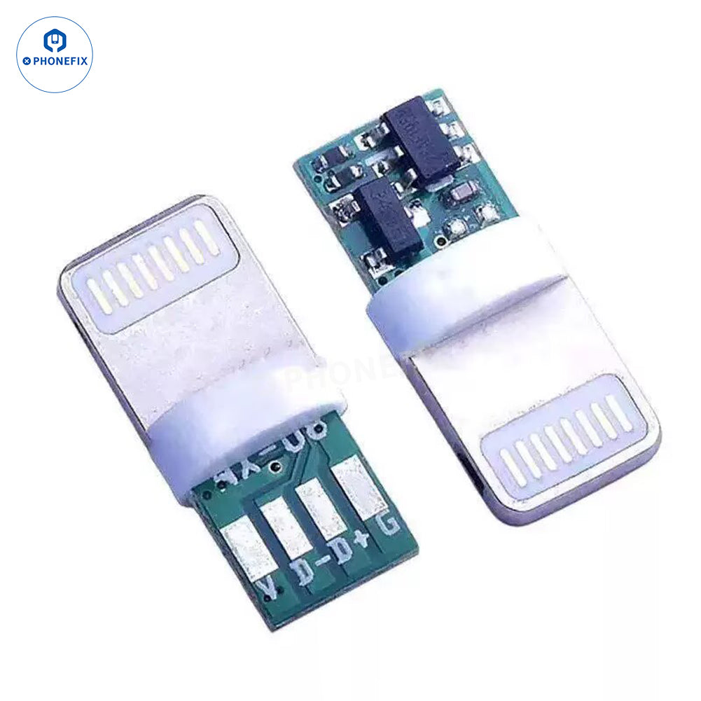 Male DIY Connector Plug for iPhone Charging Cable with chip Board