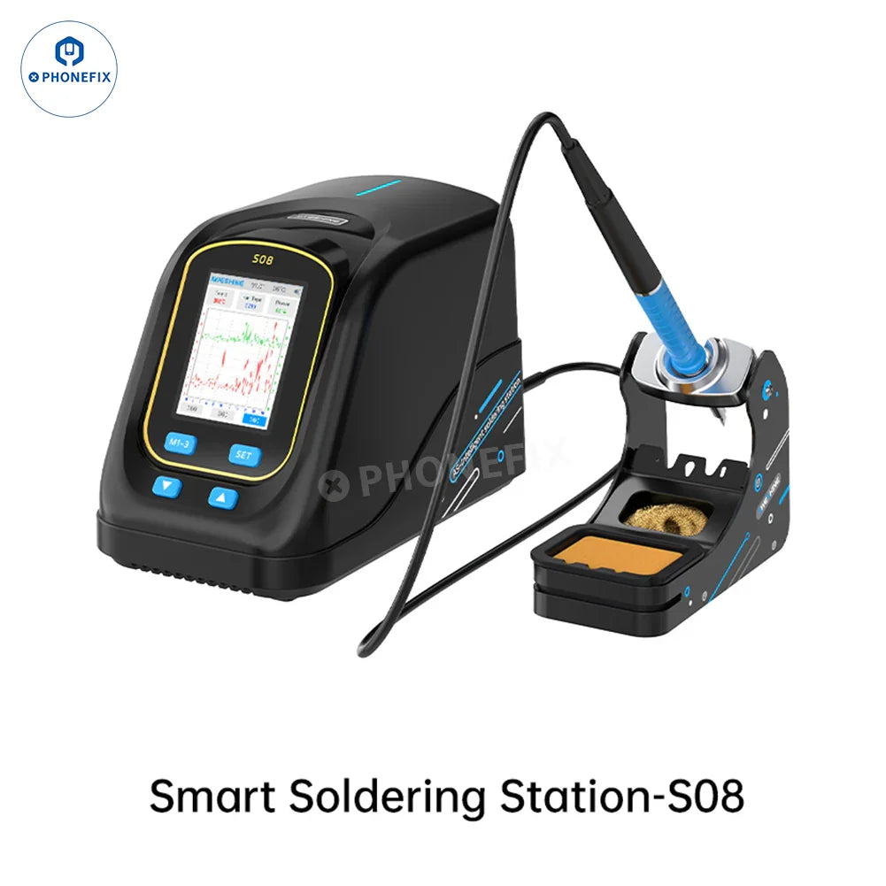 AWESHINE S08 Portable Smart Soldering Station with T210 Handle - CHINA PHONEFIX SHOP Team