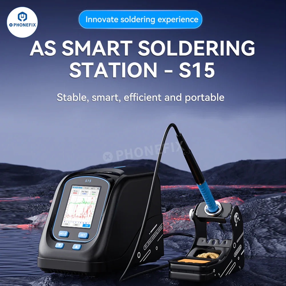 AWESHINE S15 Portable Smart Soldering Station with T245 Handle - CHINA PHONEFIX SHOP Team