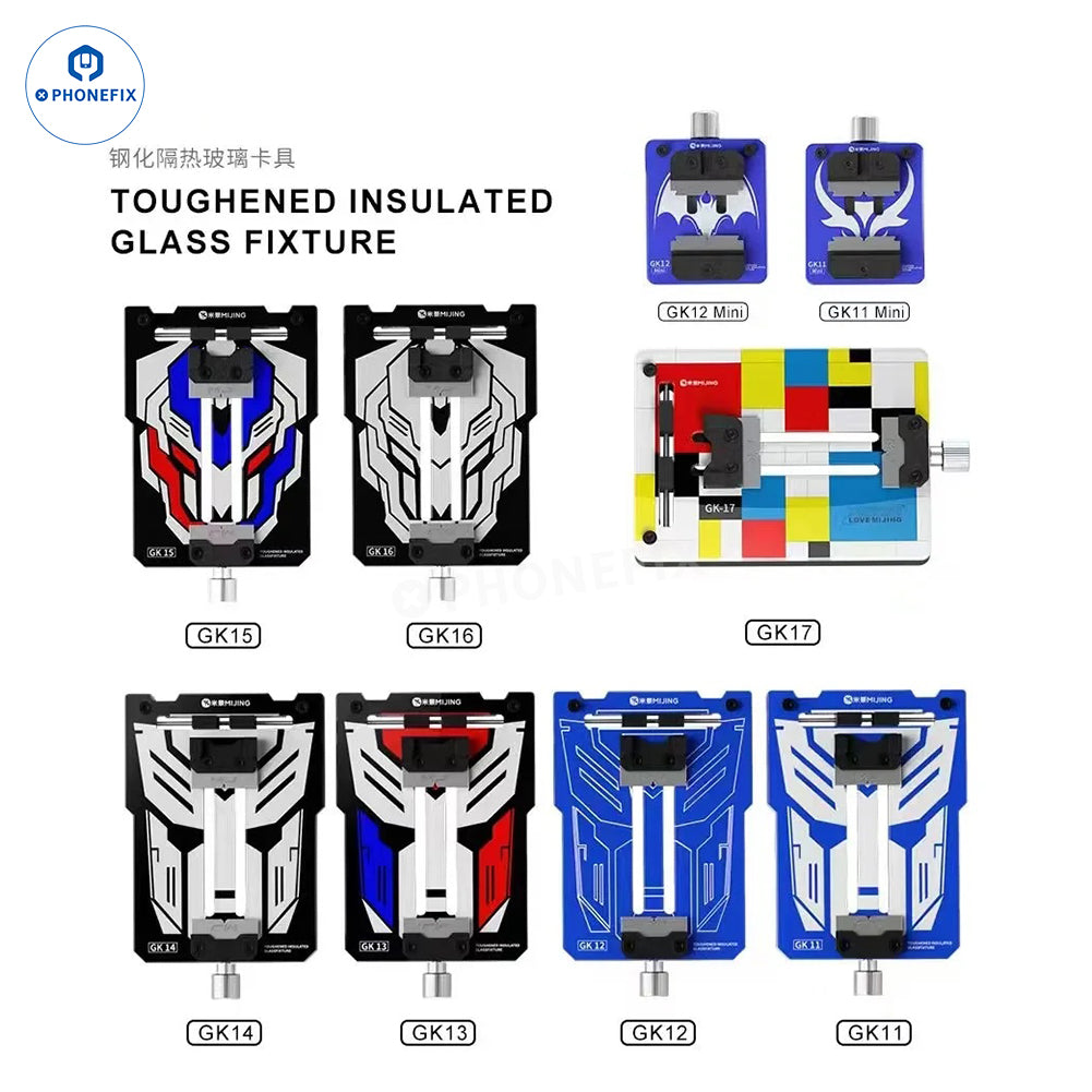 MiJing GK11-19 Motherboard Repair Fixture With Insulated Glass