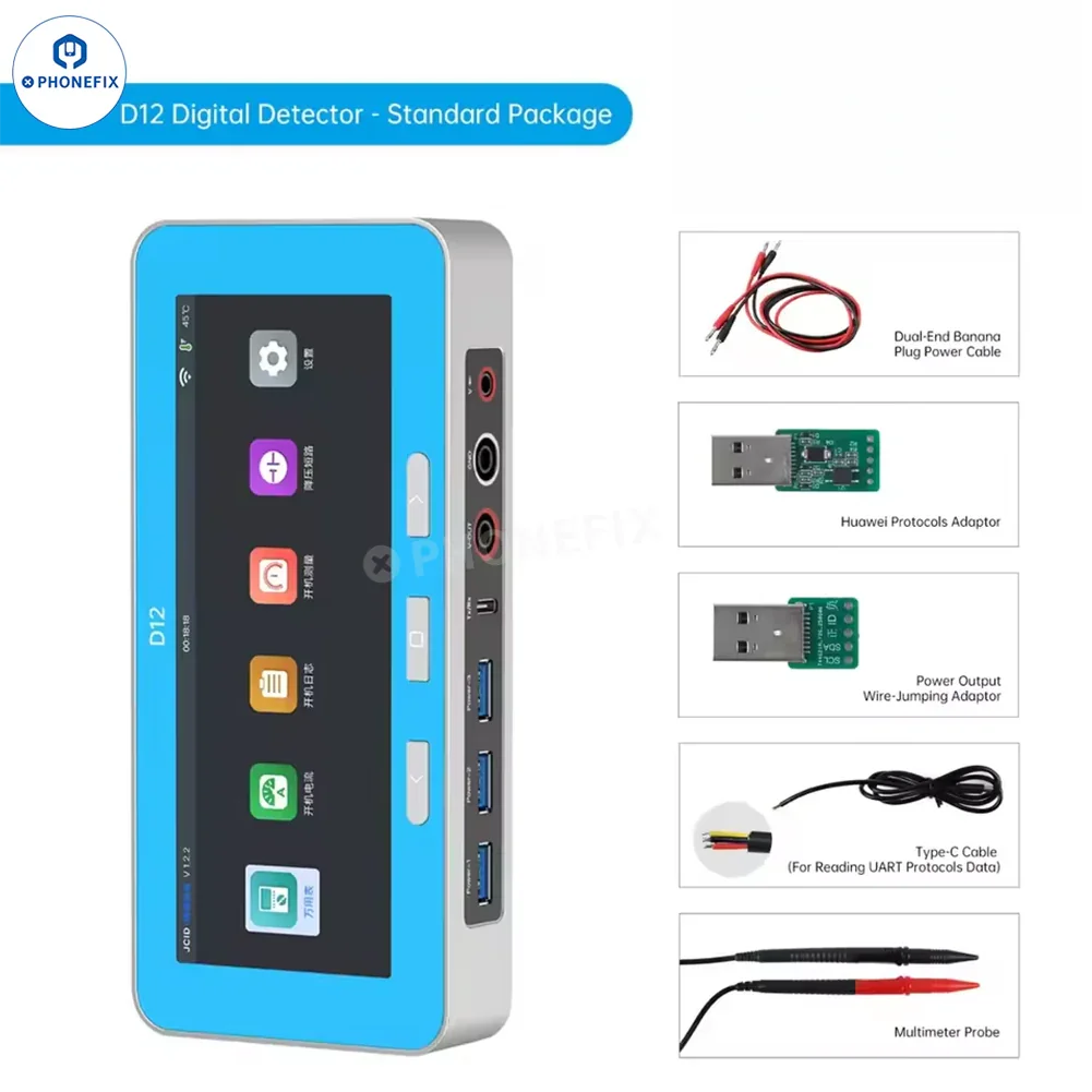 JCID D12 Digital Detector for Measuring Diode/Boot Current/Voltage
