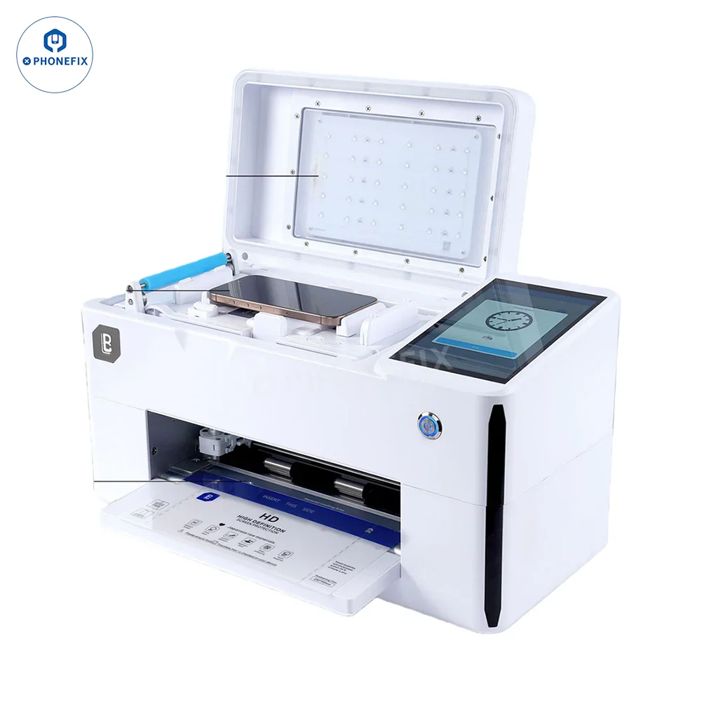 Hydrogel Film Cutting Laminating UV Curing Machine for Phone Screen