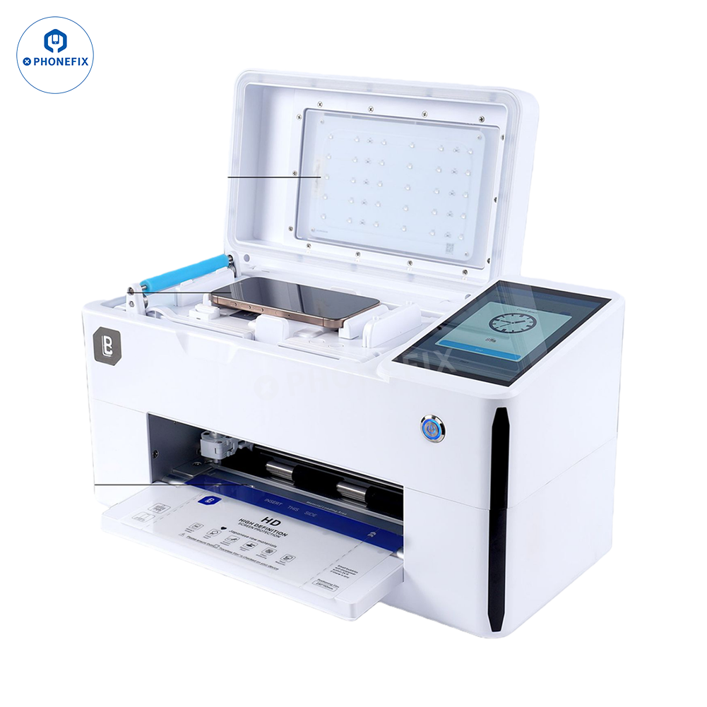 Hydrogel Film Cutting Laminating UV Curing Machine for Phone Screen