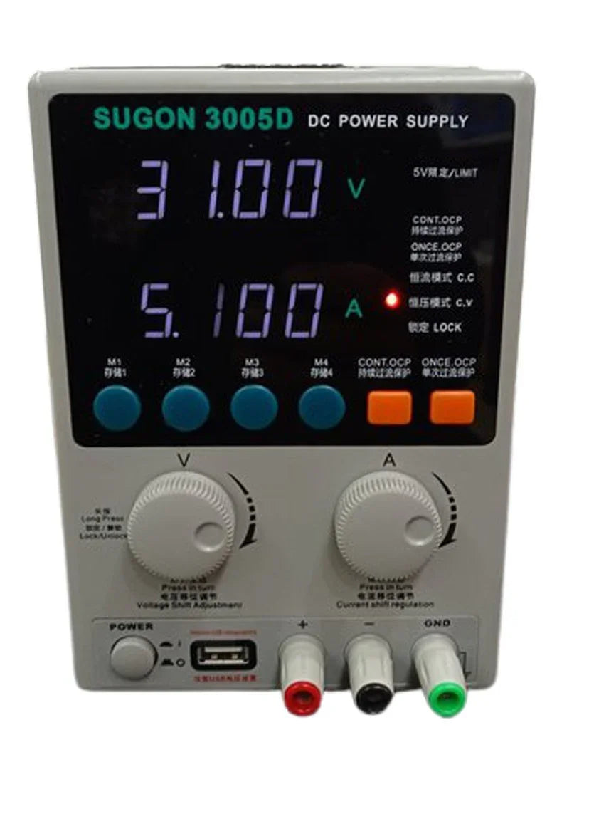 SUGON 3005D Adjustable Digital DC Power Supply 30V 5A Laboratory - CHINA PHONEFIX SHOP Team