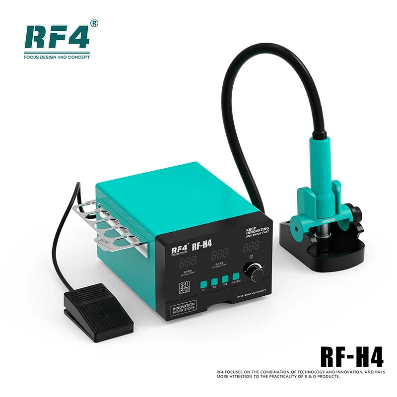 RF-H2/3/4/5 BGA Hot Air Soldering Rework Station With Digital Screen