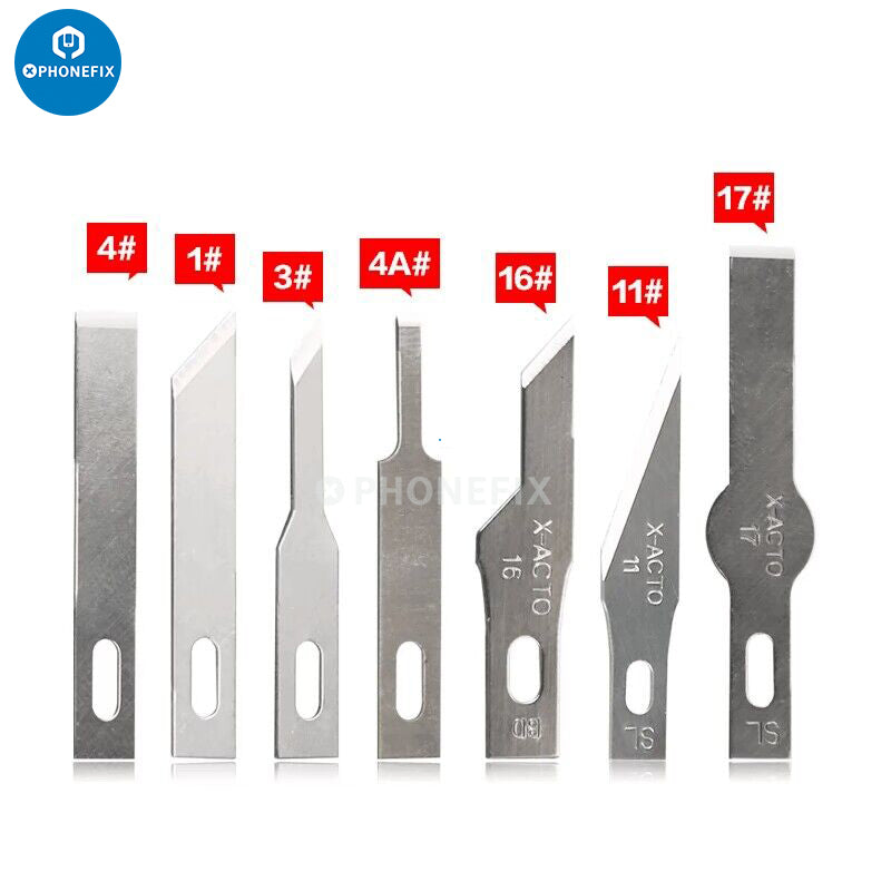 Stainless Steel Blades Knife Carving Tools PCB Repair Scraper
