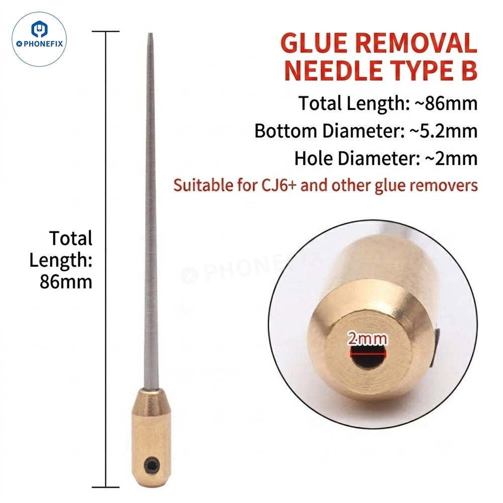 Adhesive Removal Needle Tip for OCA Glue Remover Tool - CHINA PHONEFIX SHOP Team