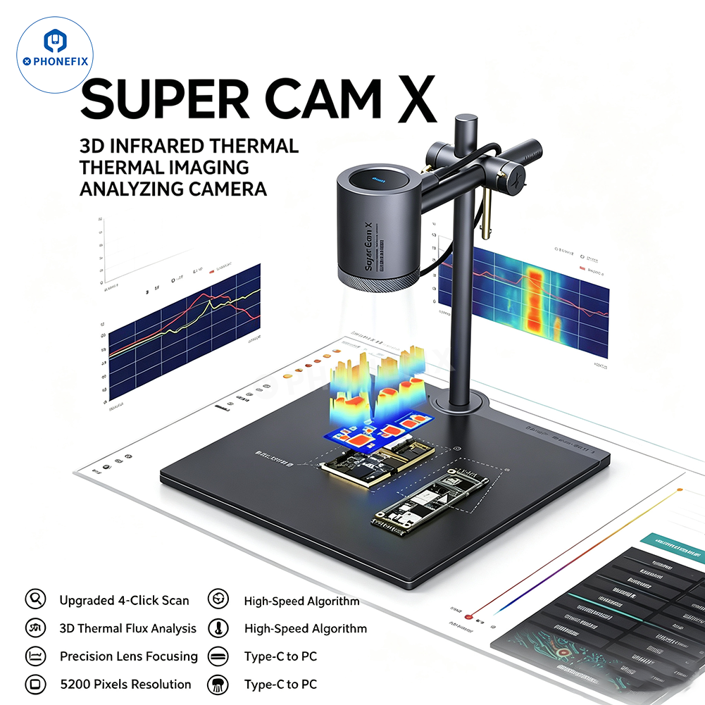 QIANLI Super Cam X 9mm Infrared Thermal Imaging System - CHINA PHONEFIX SHOP Team