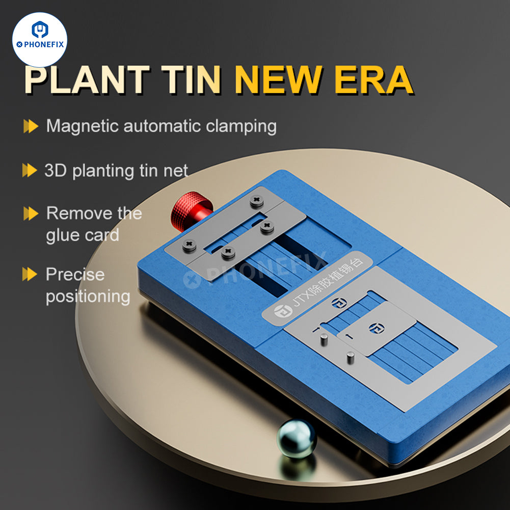 JTX T4 MAX Phone CPU/EMMC/RAM Glue Removal Reballing Platform