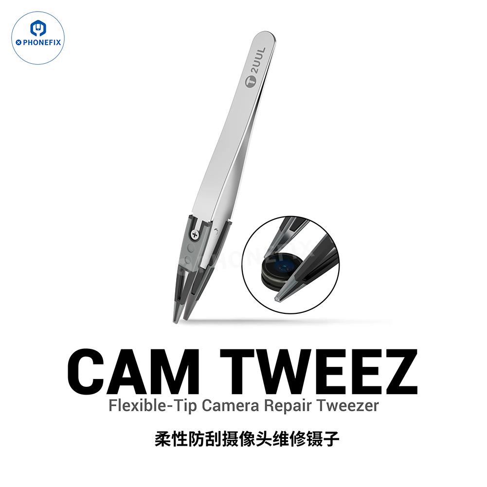 2UUL CAMTWEEZ Flexible-Tip Camera Repair Tweezers – Anti-Scratch
