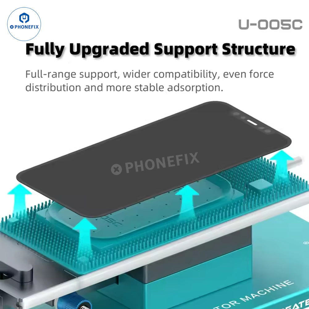 UYUE U-005C Reverse Silicone Pad for Flat & Edge Screen Separation