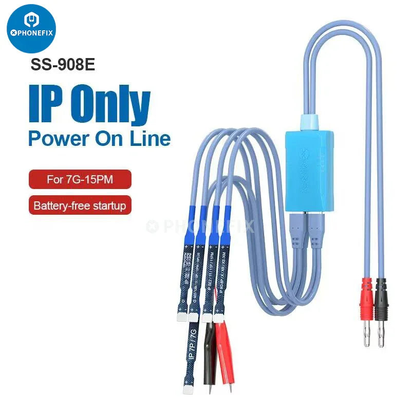 Sunshine SS-908E Repair Power Test Cable For iPhone 7-15 Pro Max - CHINA PHONEFIX SHOP Team