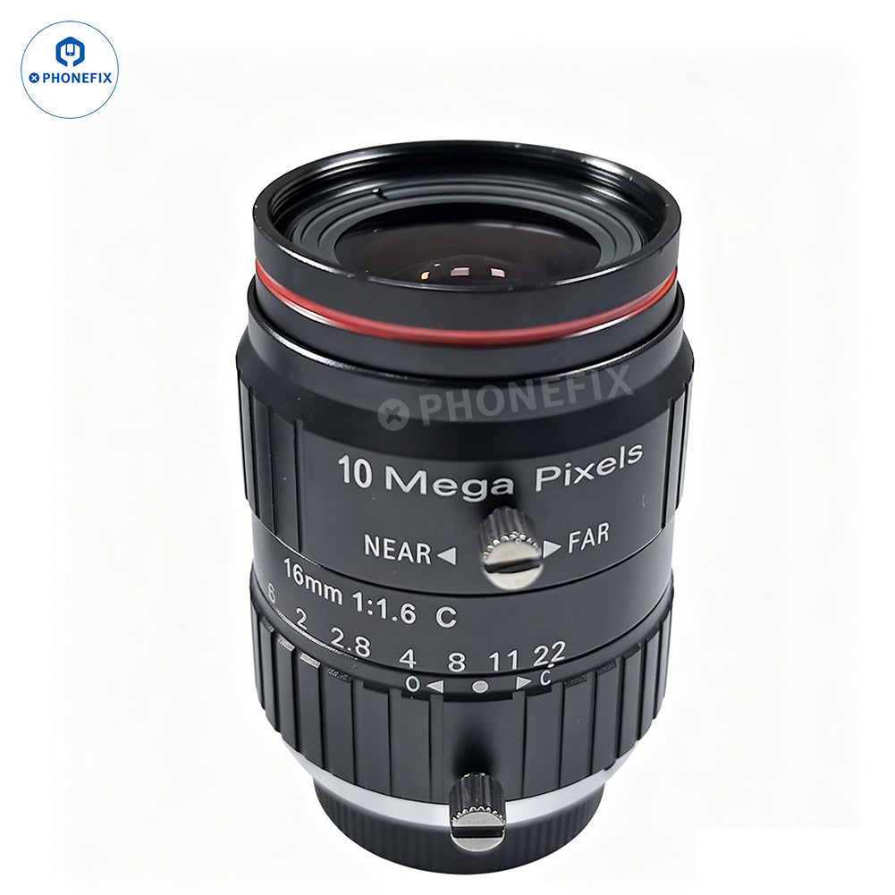 10MP F1.4 Manual Iris 1 Lens 16mm Fixed Focus Camera Lenses