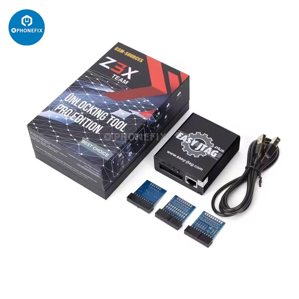 Z3X Easy Jtag Plus Box With ICFriend eMMC 13 In 1 BGA Socket