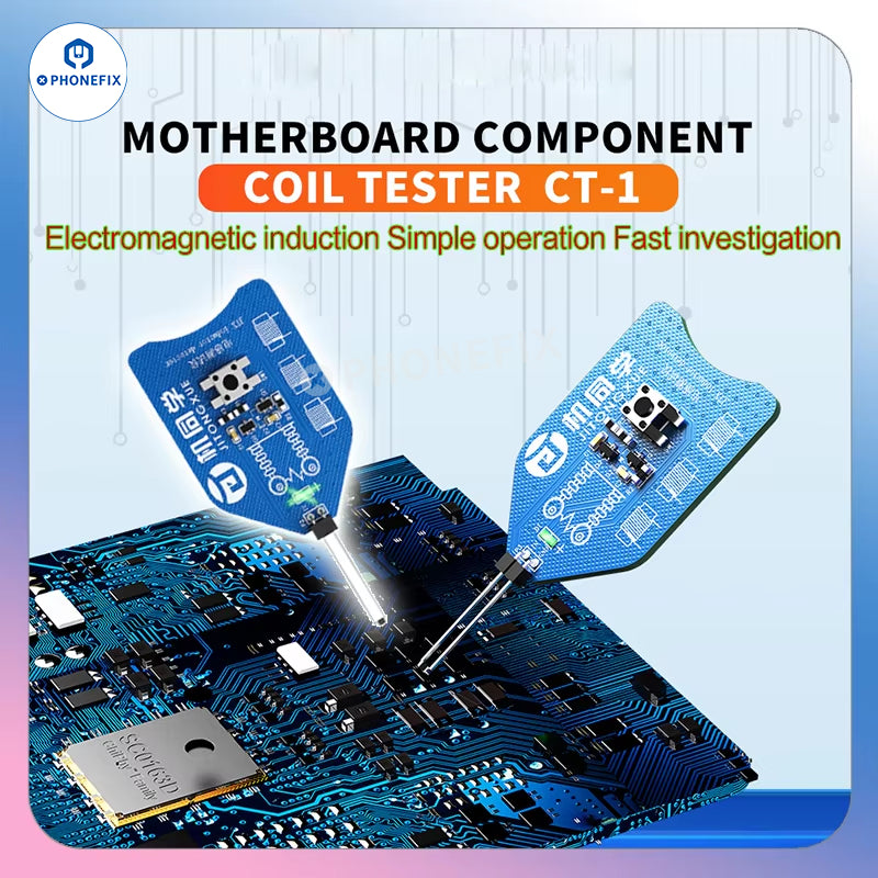 JTX CT-1 Inductor Detector Phone Motherboard Component Coil Tester