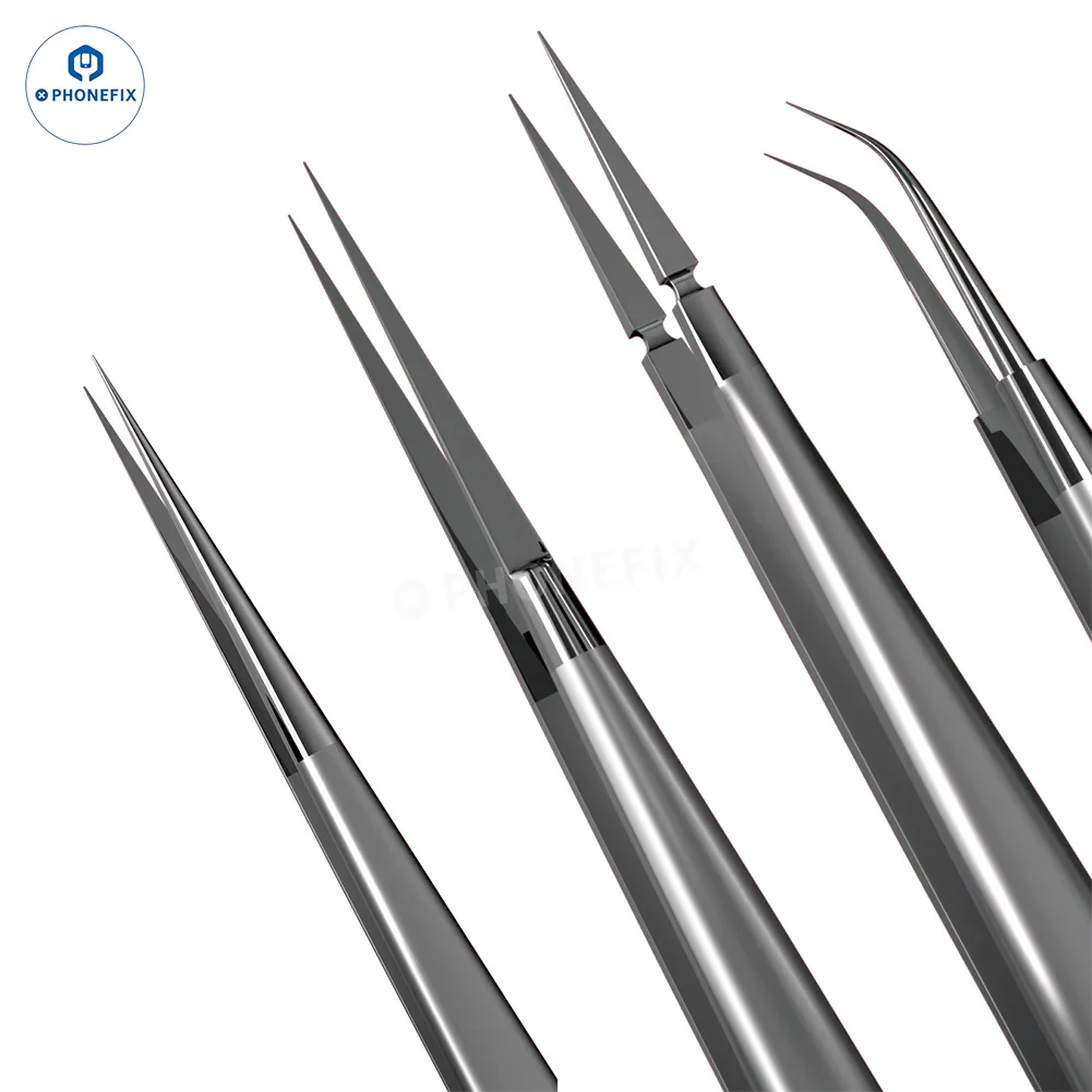 PHONEFIX Super Hard Alloy 3D Tweezers Mobile IC Tiny Parts Gripper - CHINA PHONEFIX SHOP Team