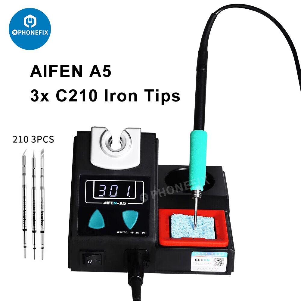 AIFEN A5 BGA Soldering Rework Station With C210 C245 C115 Handle - CHINA PHONEFIX